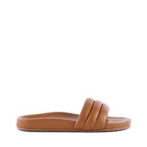 Seyechelles Low Key Slide Sandal TAN size 7